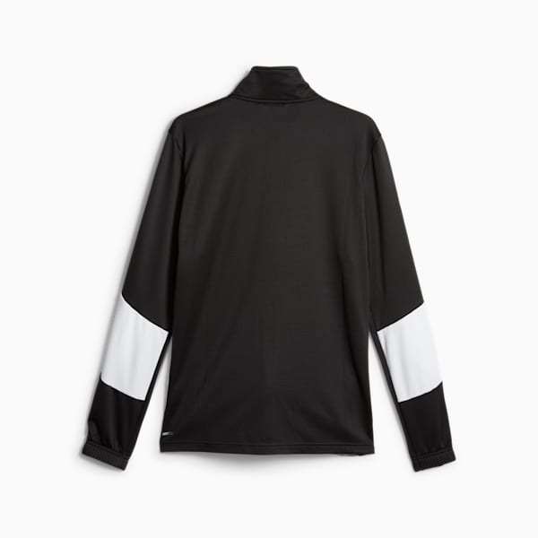 Chaqueta de fútbol KING Pro para hombre, PUMA Black-Concrete Gray, extralarge